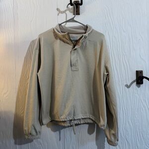 Avalanche Beige Pullover Sweatshirt